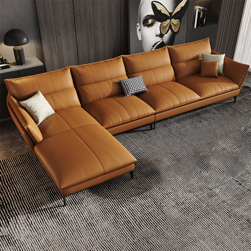 Cuscini contemporanei cuscino braccio top soggiorno autentico divano stazionario in pelle