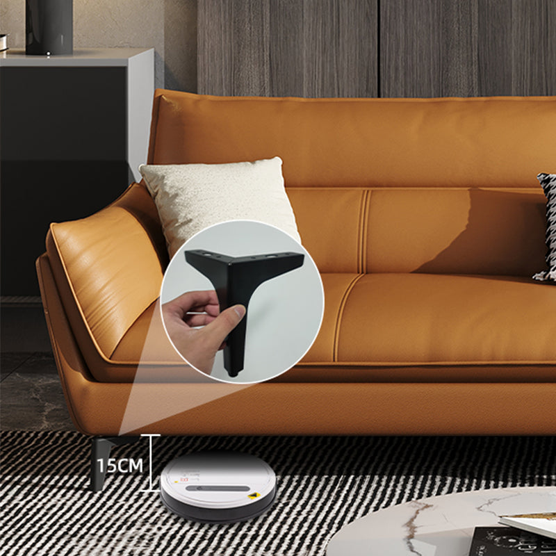 Cuscini contemporanei cuscino braccio top soggiorno autentico divano stazionario in pelle