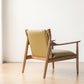 Arms Included Chair Basic Wooden Four Leg  and Square Arm Chair