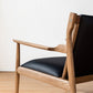 Arms Included Chair Basic Wooden Four Leg  and Square Arm Chair