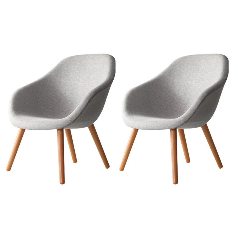 Arms Included Chair 30.31" L * 28.74" W Basic Wooden Four Legs Chair