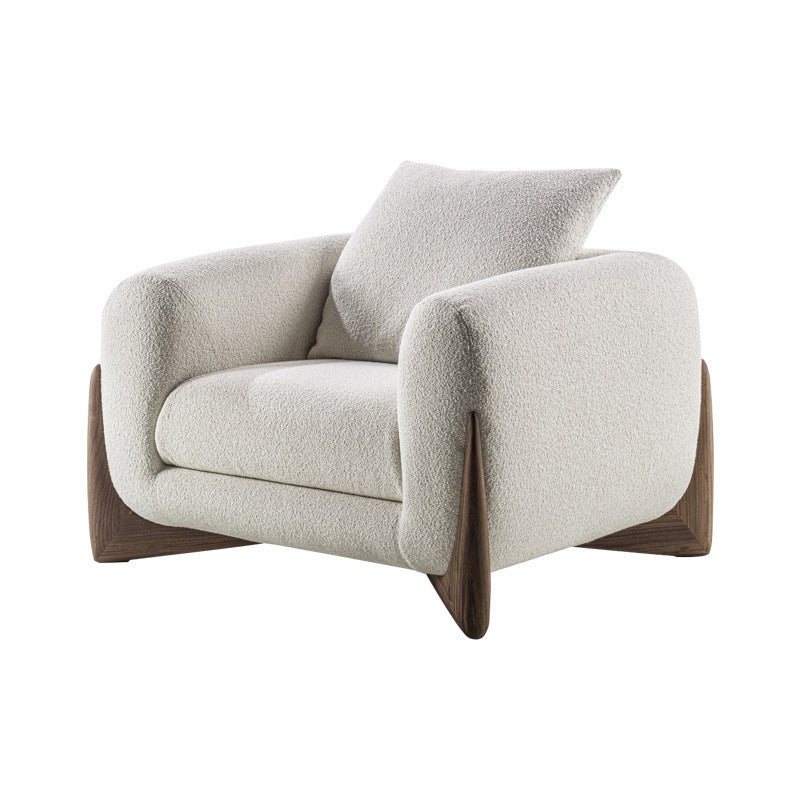 Sofa standard du bras de smoking moderne avec oreiller