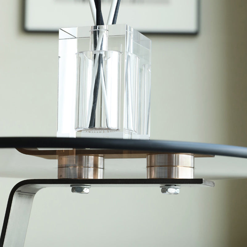 Modern Corner Table Round 3-Tier Side End Table with Storage