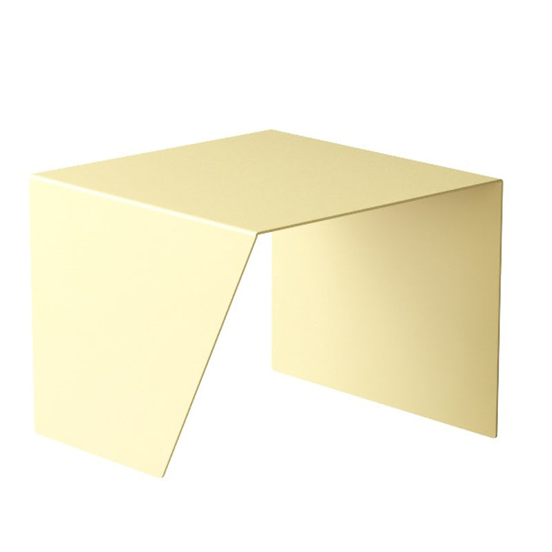 Mesa de trineo de trineo de mediados de siglo de la mesa del sofá metal de la mesa del sofá