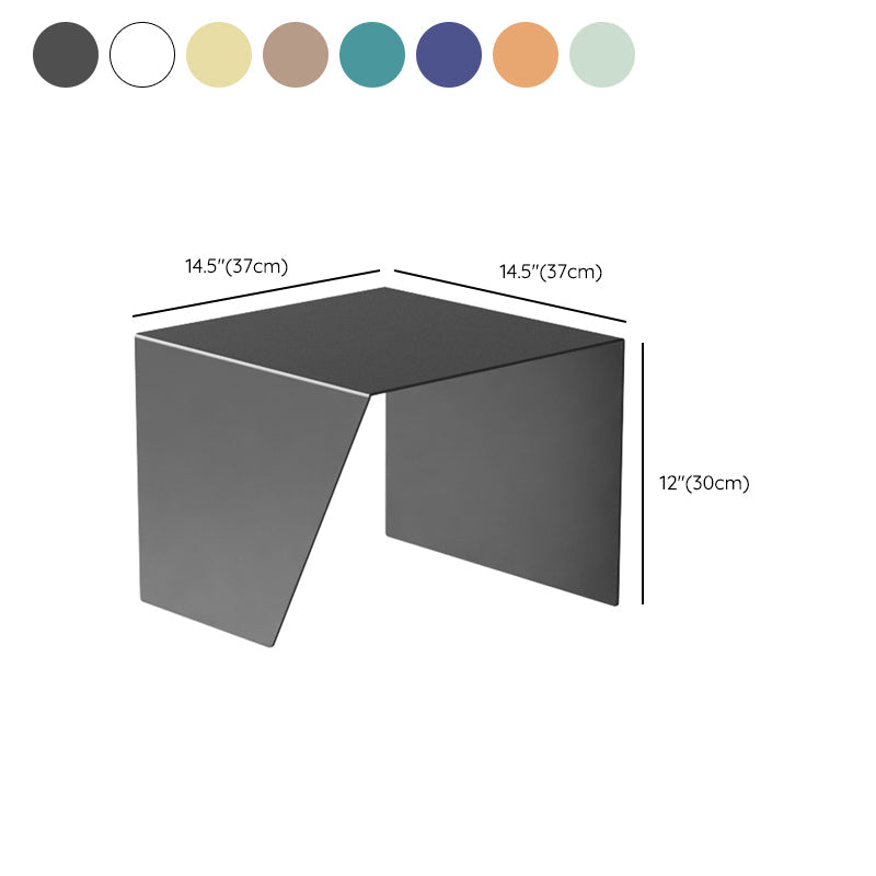 Mesa de trineo de trineo de mediados de siglo de la mesa del sofá metal de la mesa del sofá