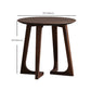 Solid Wood Round Coffee Table in Brown Scandinavian 2 Pieces Cocktail Table Set Clearhalo 'Coffee & Accent Tables' 'Coffee Tables' 'coffee_tables' 'furn' 'furn_coffee_tables' 'Furniture' 'Living Room Furniture' 6202836