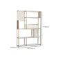 70,9 "H glam metal bookshelf oro etagere scaffale per sala studio