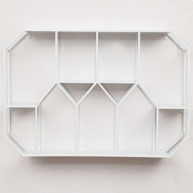 Metal Flotating Book Stant Stant Stant Made Malles Monte se incluye estantería para la sala de estudio para la sala de estudio