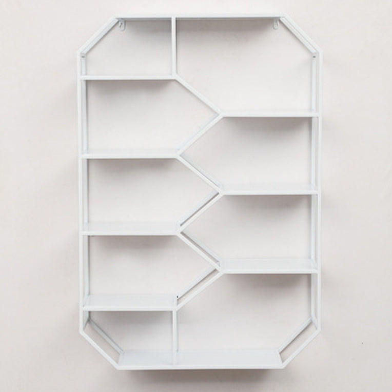 Metal Flotating Book Stant Stant Stant Made Malles Monte se incluye estantería para la sala de estudio para la sala de estudio