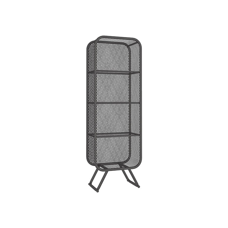 Estantería de estantería de metal contemporánea estantería estándar para sala de estudio