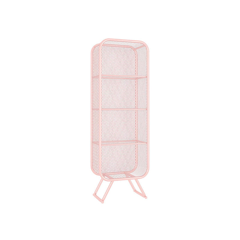 Estantería de estantería de metal contemporánea estantería estándar para sala de estudio