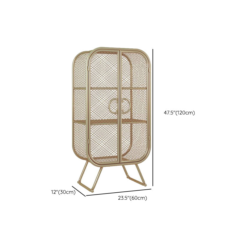 Estantería de estantería de metal contemporánea estantería estándar para sala de estudio