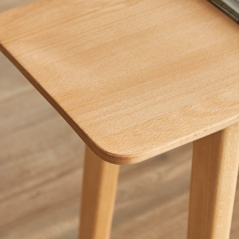 11 Inch Wide Contemporary Seating Bench Solid Wood Beech Bench Clearhalo 'Benches' 'Chairs & Seating' 'furn' 'furn_benches' 'Furniture' 'Living Room Furniture' 6203376