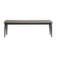 Mid-Century Modern Waterproof Bench Faux Leather Dining Bench with Metal Legs Clearhalo 'Benches' 'Chairs & Seating' 'furn' 'furn_benches' 'Furniture' 'Living Room Furniture' 6203425