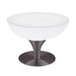Polyethylene Round Table Industrial Style Commercial Outdoor Bar Table 31.4"L x 31.4"W x 22"H Without Chairs Clearhalo 'Bar Furniture' 'Bar Tables' 'bar_tables' 'furn' 'furn_bar_tables' 'Furniture' 'Kitchen & Dining Furniture' 6206018