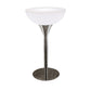 Polyethylene Round Table Industrial Style Commercial Outdoor Bar Table 23.6"L x 23.6"W x 41.7"H Without Chairs Clearhalo 'Bar Furniture' 'Bar Tables' 'bar_tables' 'furn' 'furn_bar_tables' 'Furniture' 'Kitchen & Dining Furniture' 6206024