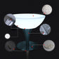 Polyethylene Round Table Industrial Style Commercial Outdoor Bar Table Clearhalo 'Bar Furniture' 'Bar Tables' 'bar_tables' 'furn' 'furn_bar_tables' 'Furniture' 'Kitchen & Dining Furniture' 6206027