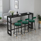 Sintered Stone Bar Table Modern Dining Table for Kitchen Living Room Coffee Room Clearhalo 'Bar Furniture' 'Bar Tables' 'bar_tables' 'furn' 'furn_bar_tables' 'Furniture' 'Kitchen & Dining Furniture' 6206166