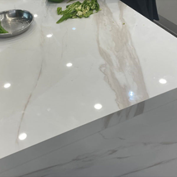 Slate Rectangular Table, Modern Minimalist Home White Bar Table Clearhalo 'Bar Furniture' 'Bar Tables' 'bar_tables' 'furn' 'furn_bar_tables' 'Furniture' 'Kitchen & Dining Furniture' 6206299