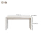 Slate Rectangular Table, Modern Minimalist Home White Bar Table Clearhalo 'Bar Furniture' 'Bar Tables' 'bar_tables' 'furn' 'furn_bar_tables' 'Furniture' 'Kitchen & Dining Furniture' 6206303