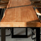 Modern Solid Wood Bar Table Rectangle Dining Table for Kitchen Living Room Coffee Room Clearhalo 'Bar Furniture' 'Bar Tables' 'bar_tables' 'furn' 'furn_bar_tables' 'Furniture' 'Kitchen & Dining Furniture' 6206584