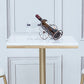 Gold Metal Base Bar Table Glam Round Faux Marble Bar Table for Dining Room Clearhalo 'Bar Furniture' 'Bar Tables' 'bar_tables' 'furn' 'furn_bar_tables' 'Furniture' 'Kitchen & Dining Furniture' 6206605