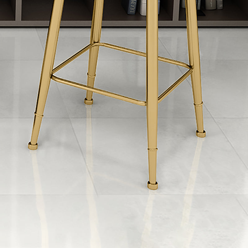 Mesa de comedor de madera maciza Glam, mesa de comedor con pedestal fijo y base de metal