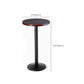 Trestle Base Dining Table Rectangle Brown Solid Wood Bar Table for Kitchen Living Room Clearhalo 'Bar Furniture' 'Bar Tables' 'bar_tables' 'furn' 'furn_bar_tables' 'Furniture' 'Kitchen & Dining Furniture' 6206821