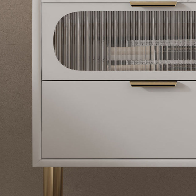 2 Drawers Night Table ,20.8" Tall Modern Solid Wood Nightstand Clearhalo 'Bedroom Furniture' 'furn' 'furn_night_stand' 'Furniture' 'night_stand' 'Nightstands' 6207538