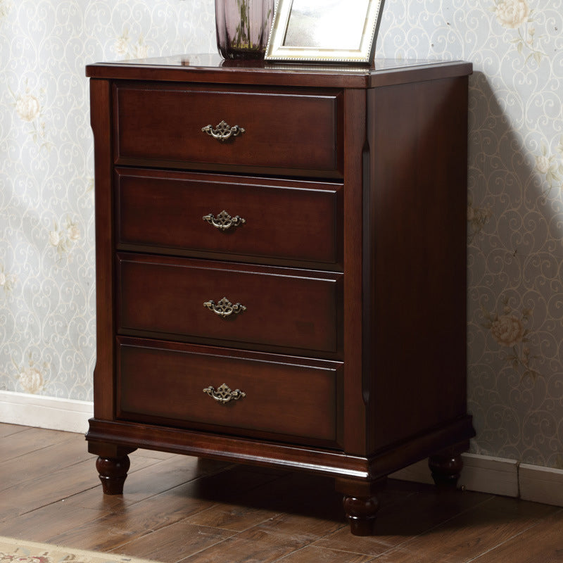 Traditional Wooden Bedroom Chest Vertical Storage Chest with Drawers Clearhalo 'Bedroom Furniture' 'Dressers & Chests' 'dressers_chests' 'furn' 'furn_dressers_chests' 'Furniture' 6207547