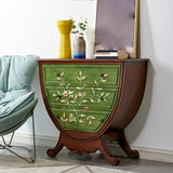 Toracs verticale da 16 "tradizionale petto di stoccaggio in legno massiccio con 3 cassetti