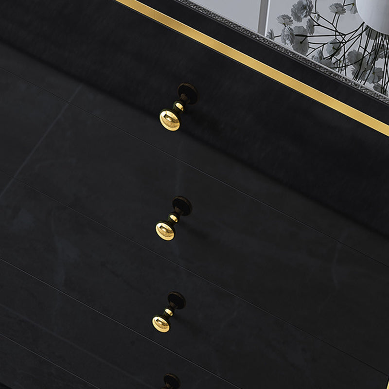 Glam Vertical Bedroom Chest Wooden Storage Chest with Drawers Clearhalo 'Bedroom Furniture' 'Dressers & Chests' 'dressers_chests' 'furn' 'furn_dressers_chests' 'Furniture' 6207700