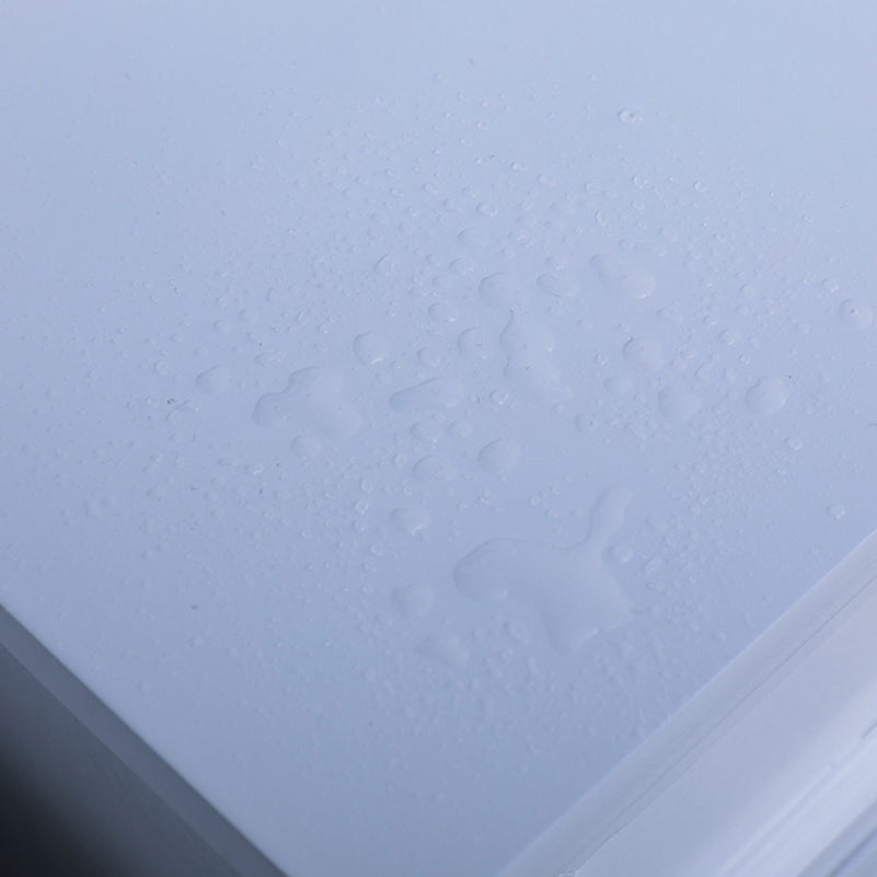 Cassettiera portaoggetti bianca in legno massello da 13,8 pollici con cassetti