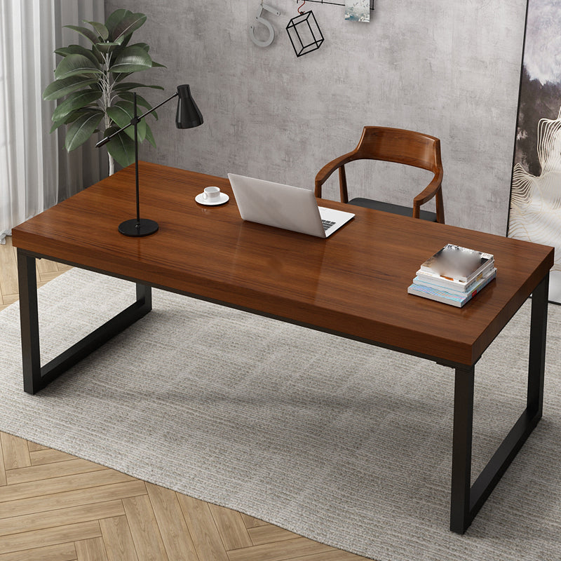 Bureau de bureau rectangulaire industriel du bureau en bois pour la maison