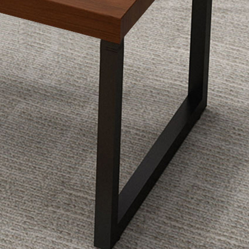 Bureau de bureau rectangulaire industriel du bureau en bois pour la maison