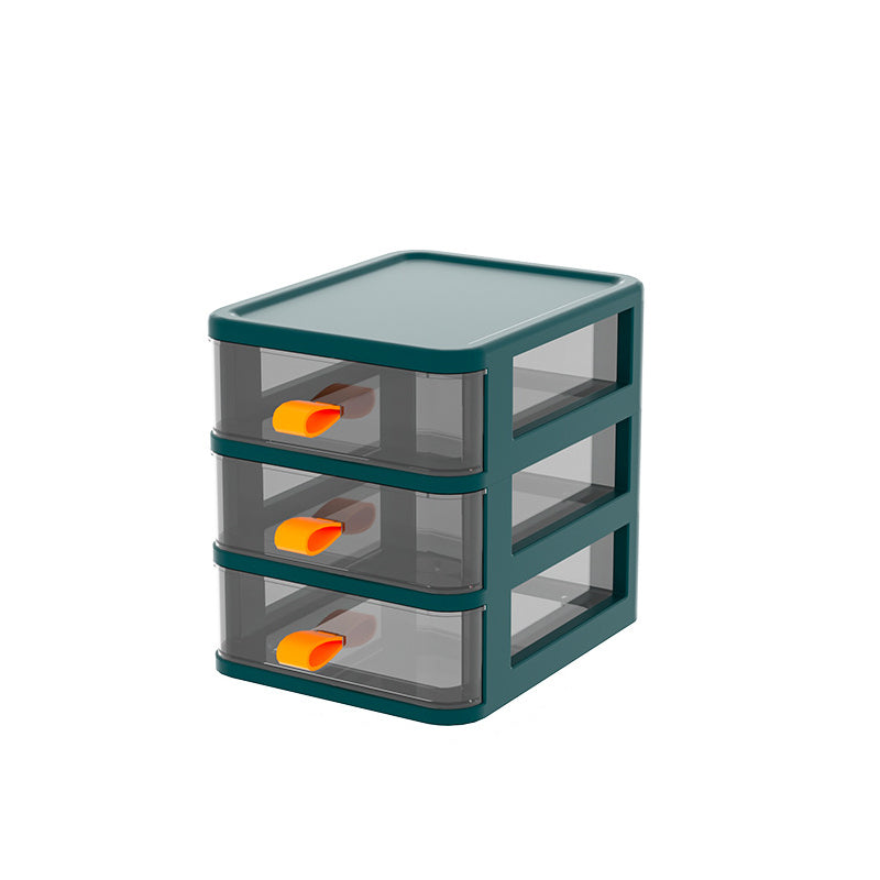 Cassetti di mobili trasparenti in plastica moderna mobile verticale moderno