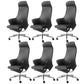 High-back Managers Chair Tilt Mechanism Office Chair with Swivel Casters