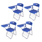 Mid-Back Conference Chair Contemporary Ergonomic Office Chair Sky Blue 4 Piece Set Clearhalo 'furn' 'furn_office_chair' 'Furniture' 'Office Chairs' 'Office Furniture' 'office_chair' 6212118