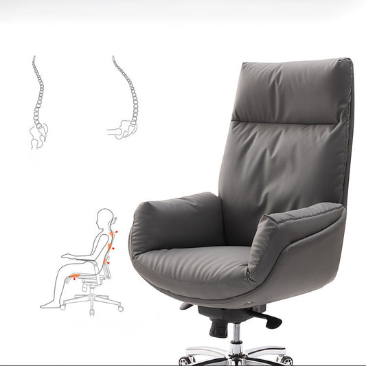 Presidente esecutivo ad alto schiena Chair contemporanea regolabile.