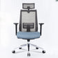 Contemporary Arm Chair Fixed Arms Mid-back Lumbar Support Office Chair