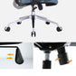 Contemporary Arm Chair Fixed Arms Mid-back Lumbar Support Office Chair