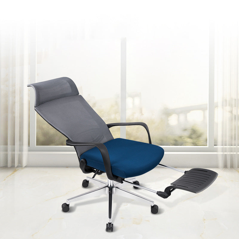 Modern Pillow Included Chair with Wheels High-Back Mesh Desk Chair Clearhalo 'furn' 'furn_office_chair' 'Furniture' 'Office Chairs' 'Office Furniture' 'office_chair' 6212228
