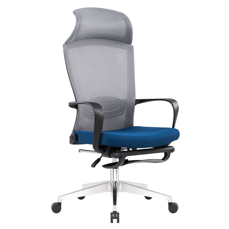 Modern Pillow Included Chair with Wheels High-Back Mesh Desk Chair Clearhalo 'furn' 'furn_office_chair' 'Furniture' 'Office Chairs' 'Office Furniture' 'office_chair' 6212229