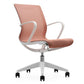 Modern Desk Chair Mesh Office Chair Mid-Back Chair with Wheels Brick Red 1 Piece Clearhalo 'furn' 'furn_office_chair' 'Furniture' 'Office Chairs' 'Office Furniture' 'office_chair' 6212268