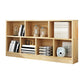 Contemporary Wood Bookcase Standard Bookshelf for Home Office 9.4" Wide 63"L x 9.4"W x 31.5"H Clearhalo 'Bookcases' 'furn' 'furn_bookcases' 'Furniture' 'Office Furniture' 6212413