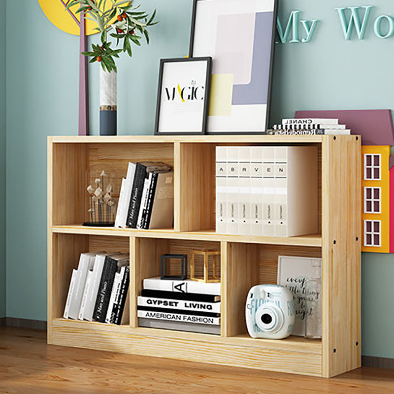 Contemporary Wood Bookcase Standard Bookshelf for Home Office 9.4" Wide Clearhalo 'Bookcases' 'furn' 'furn_bookcases' 'Furniture' 'Office Furniture' 6212422