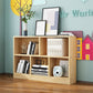 Contemporary Wood Bookcase Standard Bookshelf for Home Office 9.4" Wide Clearhalo 'Bookcases' 'furn' 'furn_bookcases' 'Furniture' 'Office Furniture' 6212424