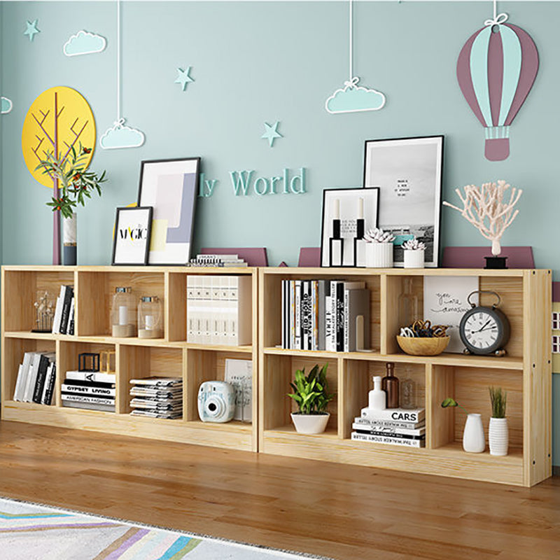 Contemporary Wood Bookcase Standard Bookshelf for Home Office 9.4" Wide Clearhalo 'Bookcases' 'furn' 'furn_bookcases' 'Furniture' 'Office Furniture' 6212427