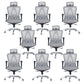 Modern Desk Chair Adjustable Mesh High-Back Computer Chair with Wheels Grey 8 Piece Set Clearhalo 'furn' 'furn_office_chair' 'Furniture' 'Office Chairs' 'Office Furniture' 'office_chair' 6212762