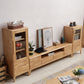 Scandinavian Wood TV Stand Console Open Storage TV Media Stand for Living Room Clearhalo 'furn' 'furn_tv_stands_entertainment_centers' 'Furniture' 'Living Room Furniture' 'TV Stands & Entertainment Centers' 'TV Stands & Media Storage Furniture' 'tv_stands_entertainment_centers' 6212845